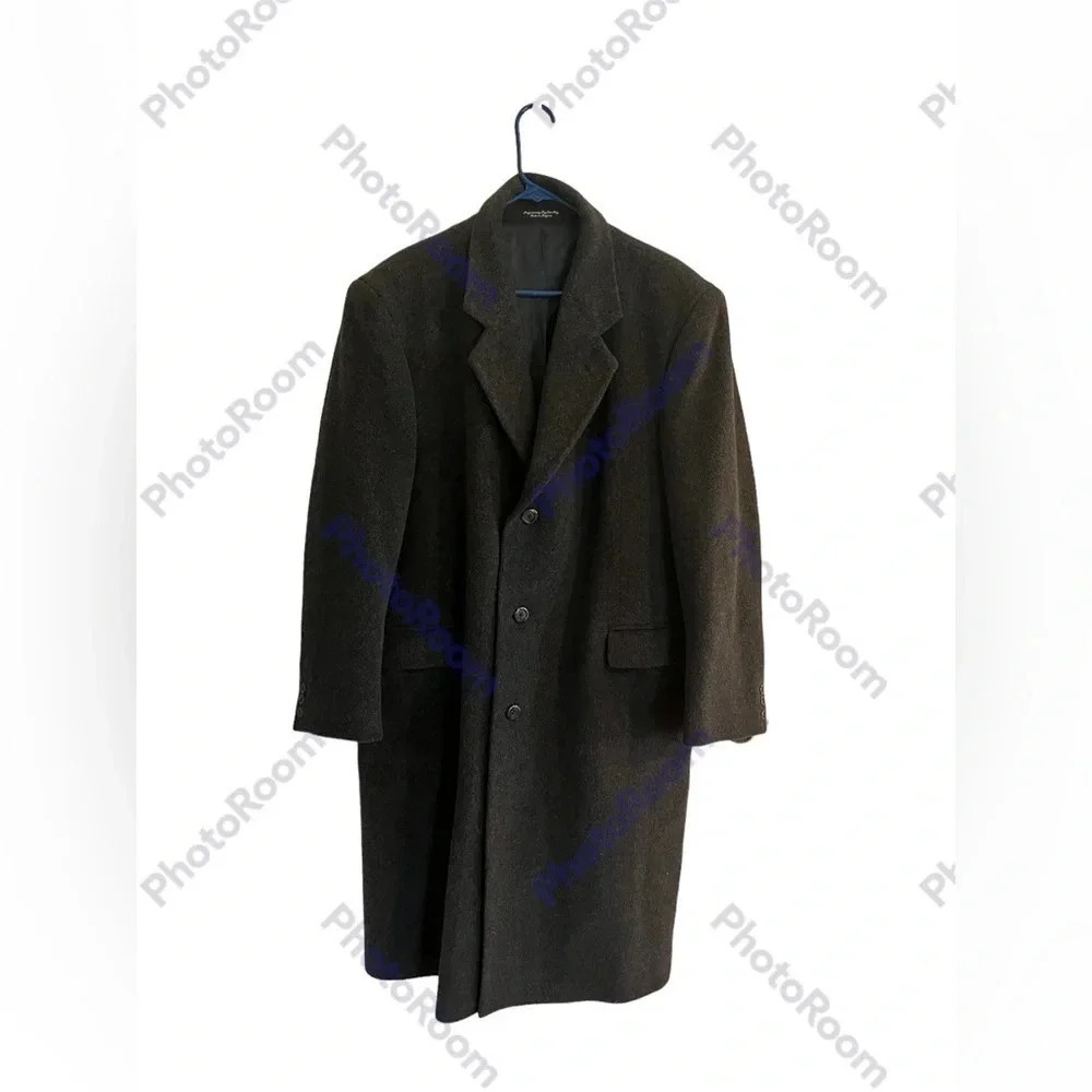 Vintage Silver Cloud Italian Gray Men’s Coat size R44